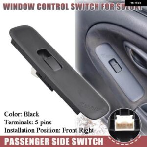 スズキ アルト 1995 エスクード ビターラ フロント右助手席側パワー ウィンドウ スイッチ OEM#: 7995-77A00 37995-7