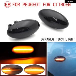 シトロエン C1 C2 C3 C5 C6 クサラ ピカソ ベルランゴ ジャンピー LED ダイナミック ウインカー サイド マーカー ライト シーケンシャル ウインカー