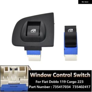 735417034 735402417 パワーウィンドウ マスタースイッチ リフ ターボ タン フィアット ドブロ 119 カーゴ 223 38626