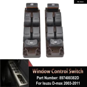 897400382D 新サイド電動 パワーウィンドウ スイッチ いすゞ D-MAX 2003 2004 2005-2011