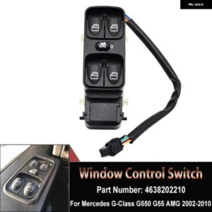 新 4638202210 適合 メルセデス G クラス 2002-2010 電動 パワーウィンドウ レギュレータスイッチ ボタン A4638202210