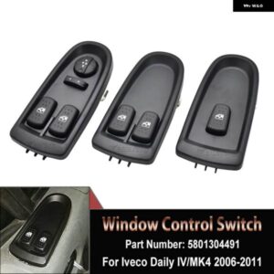 IVECO DAILY IV 39052 ウィンドウミラー コントロールスイッチ ボタン 5801304491 5801304492 5801304490