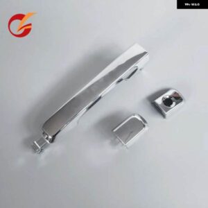 いすゞ ピックアップ D-MAX 2012-15 アウトサイドドアハンドルフロントとリア使用