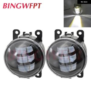 スズキ 2ピース/ペア LED フォグランプ 日産 ノートナバラ D40 パスファインダー R51 ピクソ UA0 E11 グランドビターラアルト