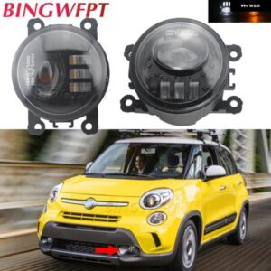 2個 高輝度 LED フォグランプ フィアット DUCATO ボックス /バス 250 500L 330 北米バージョン 2014-16 フォグランプ ヘッドリグ