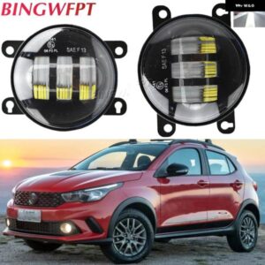 2個 フォグライト フィアット 500 デュカト 250/290 パンダプント EVO セディチアルゴ 358 2016-2021 車 LED レンズ DRL フォグドライビングランプ H11 12V