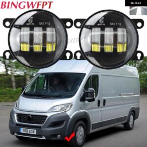 フォグランプ ヘッドライト フィアット デュカト 250/290 フィアット 500 パンダ プント セディチ アルゴ 358 ドブロ 152-263 モビ LED フォグランプ