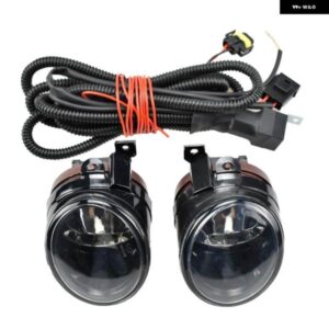 フォグライト フレームカバー VW ジェッタ MK5 セダン 2006 2009 フォグライト グリルカバー ベント 自動フロントバンパー ドライビングランプとワイヤー