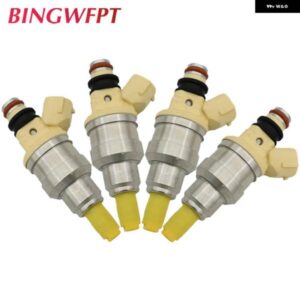 スズキ 4個 INP-470 燃料インジェクター ノズル 92-98 サイドキック X-90 96-98 1.6L INP 470 INP470