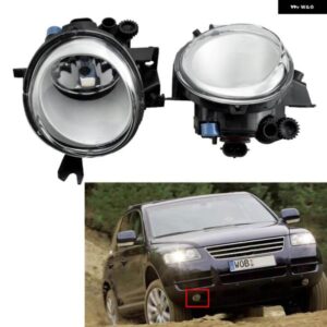 VW トゥアレグ 37895 カースタイリングハロゲンフロントバンパー フォグランプ フォグライト 電球