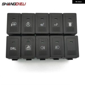 スズキ 自動 LED DRL フォグライト スイッチ シート ミラー 加熱ボタン SX4 スイフトグランドヴィターラ 2006-2015 インテリ