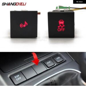 赤色 LED フォグランプ トランク シート ミラー 加熱スイッチ VW ゴルフ 6 MK6 キャディー EOS シロッコ