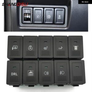 スズキ 1PC 車 LED ライト電源オンオフスイッチ ボタンケーブル SX4 スイフトグランドビターラ 2006 - 40148