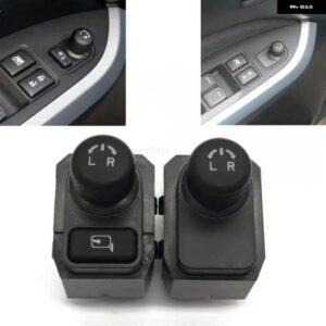 スズキ レンズ調整ボタンバックミラー サイドウイングミラー 折りたたみスイッチ スイフト 2005 VITARA S-CROSS ALIVIO 3