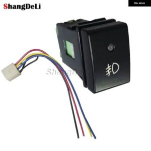 スズキ LED ライトフロント フォグライト スイッチ プッシュボタン 電源オンオフ DRL スイッチ ジムニー 2007 2009 2010 2