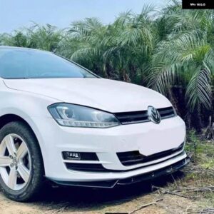 VW ゴルフ MK7/MK7.5 2012-2020 TDI TSI TGI マクストンスタイルフロントバンパー リップ スポイラー