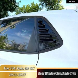 VW ポロ MK5 6R ポロ MK5 6C MK6 GTI TGI TSI MPI リア三角窓シャッター 三角サンシェードパッチ シャークギル