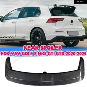リアルーフスポーツ スポイラー ウイングスタイリング 外装部品 VW ゴルフ 8 MK8 GTI GTD R CLUBSPORT CS スタイル 2020-23