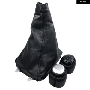 5/6スピードギア シフトノブ ゲートルブーツカバー ケース襟サーブ 93 9-3 SS 2003-2012 カースタイリングレバーシフター ペン