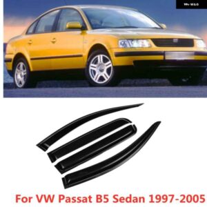 VW パサート B5 セダン 1997 1998 36647 サイドウィンドウベント バイザー日雨ディフレクターガードオーニングシェルター