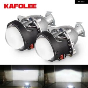 RETROSTYLING HID バイ キセノン 高低ビーム H1 ミニプロジェクター ヘッドライト レンズ H4 H7 HB3 ヘッドライト 2.5インチ LHD RHD