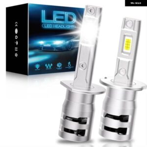 2個 LED ヘッドライト H3 電球 160000LM 180ワット CSP 6500K LED H1 ライトホワイト デイランニング 自動車 ランプ