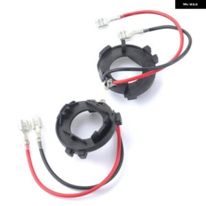 2個 H7 LED 電球クリップリテーナーアダプターベースホルダー ヘッドライト ソケット VW ゴルフ 7/トゥーラン/シャラン