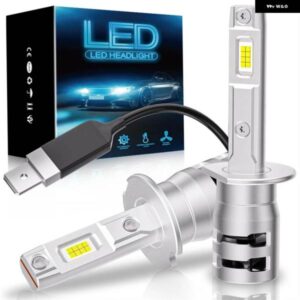 2個 LED H1 ライト 160000LM 180ワット CSP 6500K LED ヘッドライト H3 電球ホワイト デイランニング 自動車 ランプ