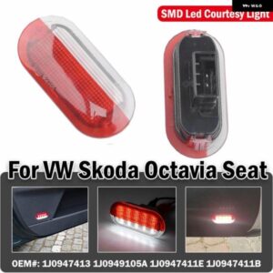 VW ゴルフ MK3 MK4 ジェッタ ビートル トゥーラン ポロ ヴェント ボーラスコダ シート LED ドアハザード灯 インテリア カーテシ ウェルカム ランプ