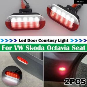 インテリア ドアカーテシハザードランプライト 1J0947411B 1J0947411E VW ビートル ゴルフ ジェッタ シュコダオクタヴィアセアトレオン