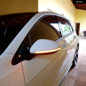 VW GTI ゴルフ 7.5 2018 2019 2020 LED ダイナミック スクロール ウインカー GTD MK7.5 RLINE GTE ライト サイドミラー インジケーター 矢印