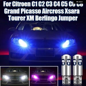 シトロエン C1 C2 C3 C4 C5 C6 C8 グランドピカソエアクロスクサラツアラー XM ベルランゴジャンパー車幅パーキングライトアクセサリー