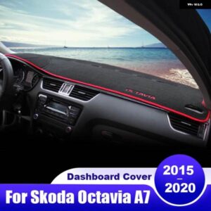 シュコダ オクタヴィア A7 MK3 5E 2015-20 ダッシュボード カバー ダッシュマット サンシェード パッドアクセサリー