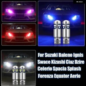 スズキ バレーノイグニススウェイスキザシシアズジレセレリオスペーシアスプラッシュフォレンザ赤ロードエリオ車幅パーキングライトアクセサリー