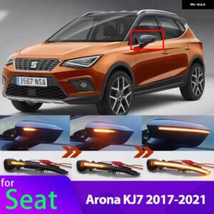 ダイナミックスクロール LED ウィンカーライト シーケンシャル バックミラー インジケーター ウインカー ライト シート アロナ KJ7 2017-2021