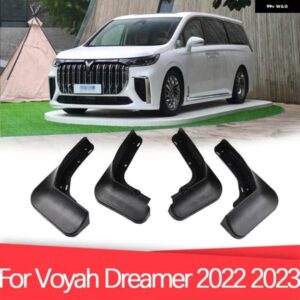 車マッドガード VOYAH DREAM DREAMER 2022 2023 マッドガードスプラッシュガードフロントリアフェンダーマッドフラップ 4個 アクセサリー