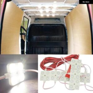 40個 LED インテリア ライト 12V 防水シーリングライト トラック /ピックアップ/ボート/キャラバン/RV