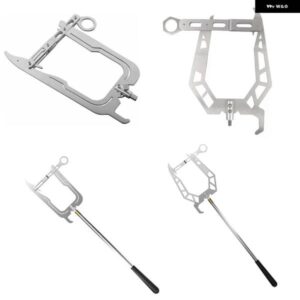 多目的係留ロープドックフックステンレス長距離スレッダーポータブルストップシップカヤックアクセサリーボートツール