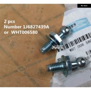 2個 蓋ボンネットガスストラットボールスタッド サポート VW ビートル BORA CADDY GOLF EOS JETTA PASSAT TOURAN UP 1J6827439A 1J6 827 439 A