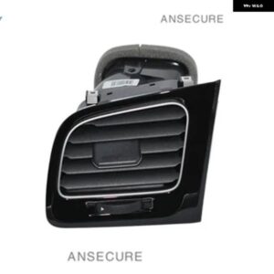 LHD ブラックフロント左パネルコンソールベントダッシュルーバーエアコンベントアウトレット VW E- ゴルフ ゴルフ 7 MK7 5G1819703G 5G1819703H