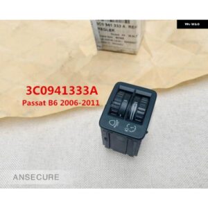 ヘッドライト 制御調整スイッチボタン VW パサート B6 2006-2011 3C0941333A 3C0 941 333 A