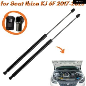 数量 2 フード ストラット シート IBIZA KJ 6F 2017-2023 フロント ボンネット ガス スプリング ダンパー ショックアブソーバー リフト サポート アーム