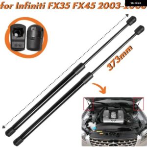 数量 2 ボンネットストラット インフィニティ FX35 FX45 S50 2003-2008 373MM フロントボンネットフード リフト サポート