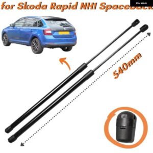 数量 2 トランク ストラット シュコダ ラピッド NH1 スペースバック ハッチバック 2012-2016 540MM リアテールゲート トランク リッドリフト サポート