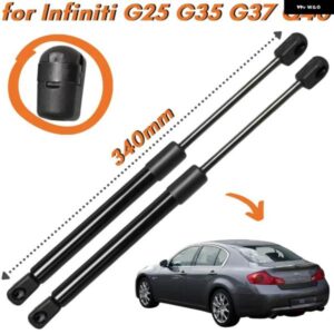 数量 2 ボンネットストラット インフィニティ G25 G35 G37 Q40 2007-2013 65470-JK00C フロントボンネット ガススプリング ショックアブソーバー リフト