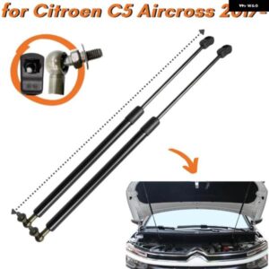 数量 2 フロントボンネットフード ガスストラット スプリング ダンパー シトロエン C5 エアクロス 2017-現在 SUV リフト サポート ショックアブソーバーバー