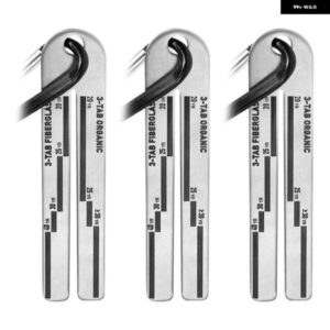 3個ルーフ板ゲージ 4/09 ルーフ板ゲージルーフピッチゲージカラビナ付きルーフゲージ測定厚さ分析