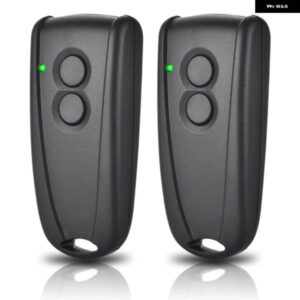 AU05 -433.92MHZ ガレージドアオープナー ガレージドアリモコン HORMANN ECOSTAR RSE2 RSC2 ハンドヘルド送信機 2個 パック