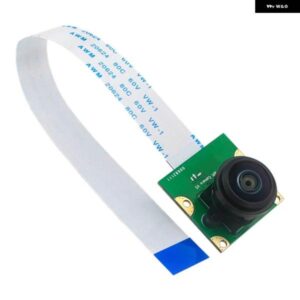 AU05 -8MP IMX219 ミニカメラ モジュール RASPBERRY PI 5 MIPI-CSI インターフェイス 200° FOV PI5 フレキシブルケーブル付き