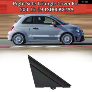 AU05 -ドアミラー フラッグカバー モールドトライアングルカバー フィアット 500 12-19